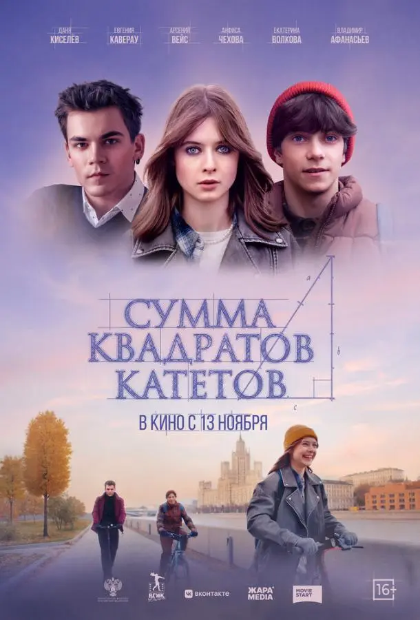 Сумма квадратов катетов русский сериал